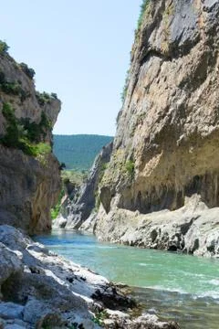 Lumbier Gorge Stock Photos
