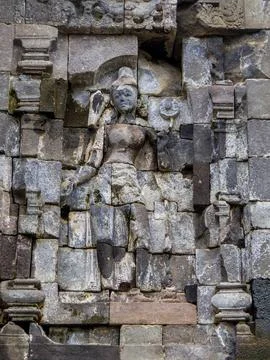 Lumbung Temple, Prambanan, Java, Indonesia Stock Photos