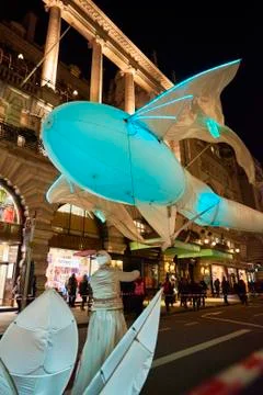 Lumiere London 2016 Stock Photos