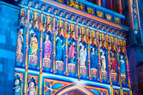 Lumiere London 2016 Stock Photos