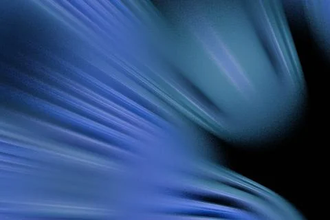 Luminous abstract composition with blurred blue and cyan light streaks radi.. Stock Illustration