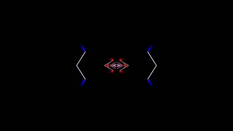 Luminous abstract lines Stock Footage 193394437