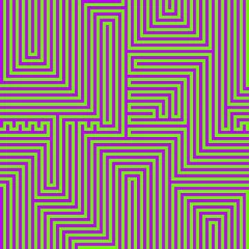 Luminous abstract lines seamless pattern Illustrazione stock