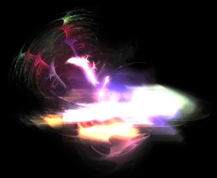 Luminous blur Stockillustratie