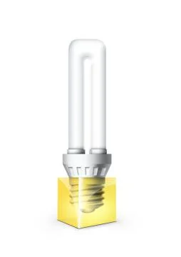 Luminous Bulb Stock Illustration