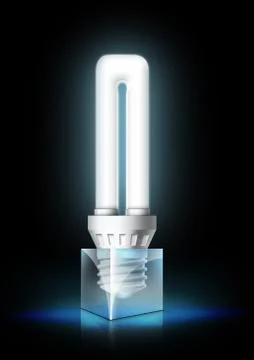 Luminous Bulb Stock Illustration