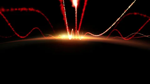 Luminous curves Stock Footage 6228073