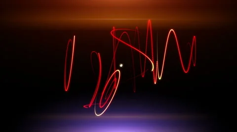 Luminous curves 動画素材 6929929