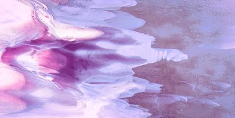 Luminous Flow: Exploring the Magic of Liquid Art in Oil Paint Stock Illustration