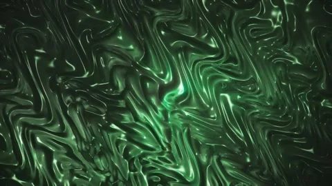 Luminous, flowing texture creates wavy patterns on a dark backdrop Stock Footage 327013789