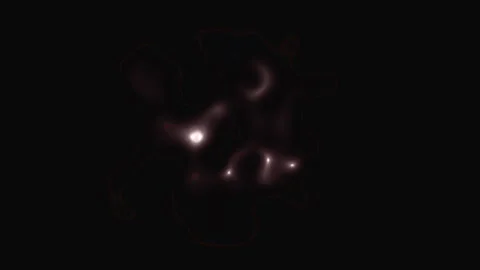 Luminous fluid moves in dark background Видео 315226698