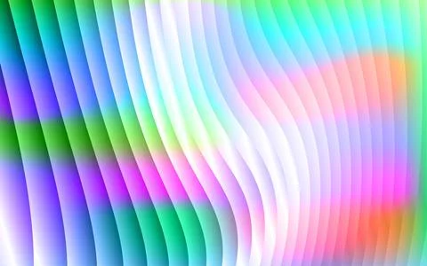 Luminous gradient glass effect background with ribbed patterns Illustrazione stock