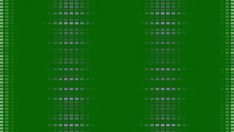 Luminous Green Pixelated Digital Grid Background Texture Stock Footage 336341314
