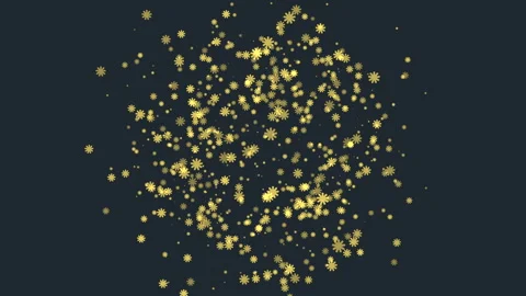 Luminous green sphere glowing dots arranged in star-like pattern Video stock 311603257