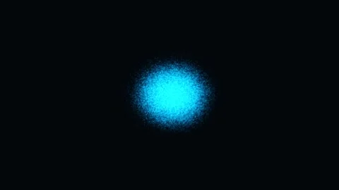 Luminous Ink Blooms Outward Through Still Dark Fluid Stock-Footage 344514885