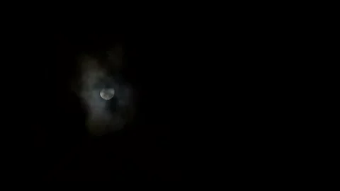 Luminous Orb Drifting Through Cosmic Dust Stock Footage 346206394