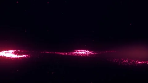 Luminous particle background Stock Footage 307426987