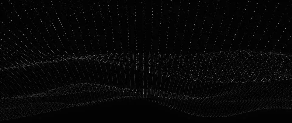 Luminous Plexus Network: Dynamic Interconnected Particles and Glowing Lines.. Stock-Illustration