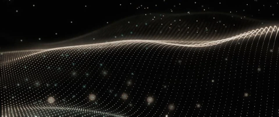 Luminous Plexus Network: Futuristic Abstract Background of Glowing Intercon.. Stock Illustration