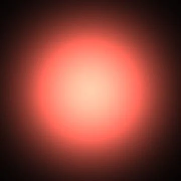 Luminous Red Light Burst and Soft Glow Flare on Dark Background Stock Illustration