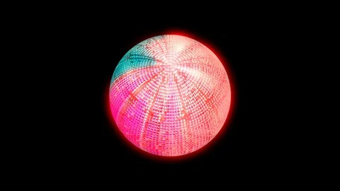 Luminous sphere. 4K motion graphics. Stock Footage 130010503