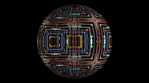 Luminous sphere Stock Footage 270426701