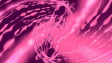 Luminous spiral pink Stock Footage 923891