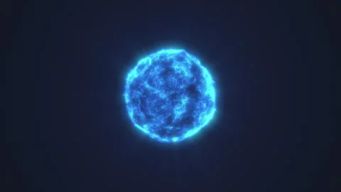 A luminous star with an agitated surface Stock Footage 251000373
