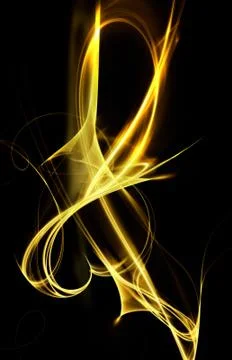 Luminous stripes Stock Illustration