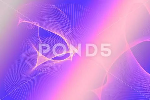 Luminous Wave Background With Swirling Lines And Radiant Gradient Colors Modello PSD