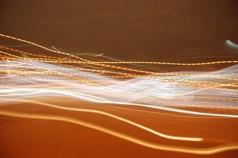 Luminous wave line Stock Photos