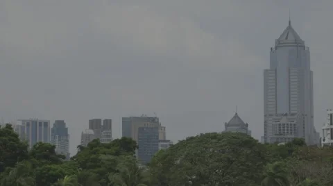 Lumphini Park Stock Footage 48205588