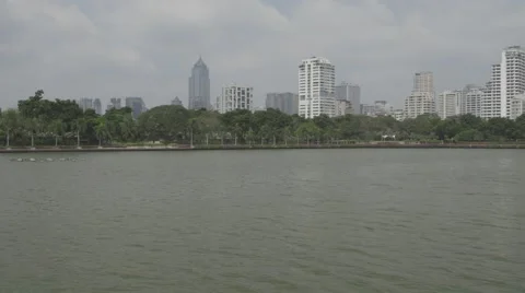 Lumphini Park Stock Footage 48205593
