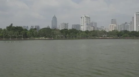 Lumphini Park Stock Footage 48205742