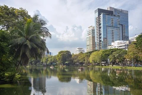 Lumpini Park Stock Photos