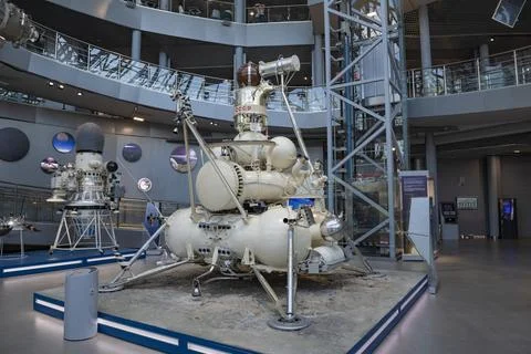 Luna-16 Automatic Interplanetary Station Stock Photos
