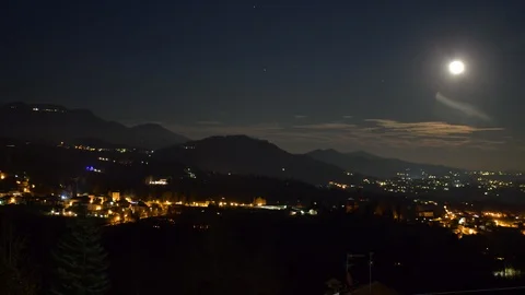 Luna nascente Stock Footage 101385936