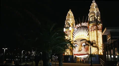 Luna park Stock Footage 11806087