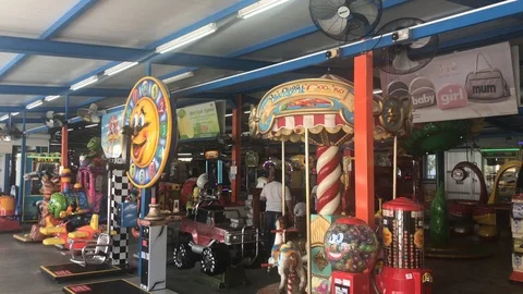 Luna Park Stock Footage 107091290