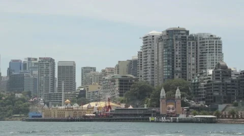Luna Park in Sydney Vídeo Stock 44147248