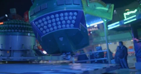 Lunapark slowmotion Stock Footage 84616450
