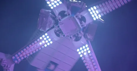 Lunapark slowmotion Stock Footage 84621496