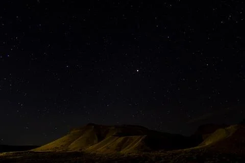 Lunar Eclipse above the Snake River Canyon Idaho March 2025 Stock-Fotos