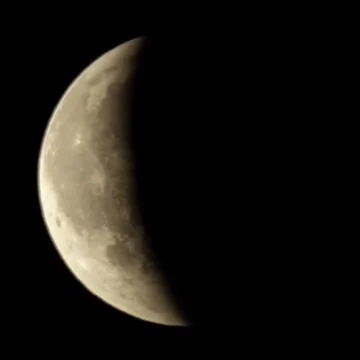 Lunar eclipse for a background 27.07.18 Stock Photos