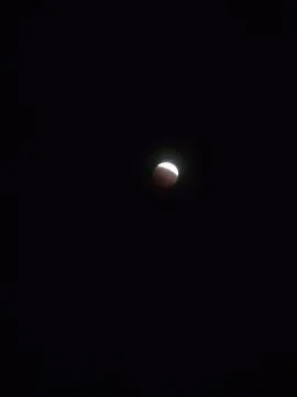 Lunar Eclipse Blood Moon Supermoon Night Sky Astronomy Stock Photos