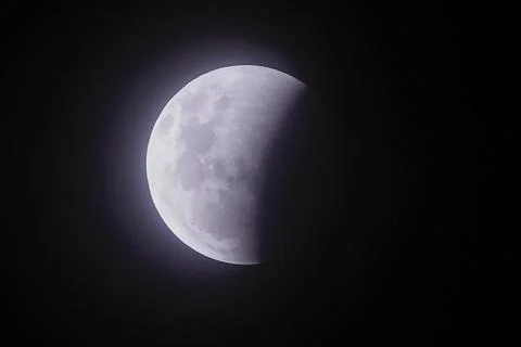 Lunar Eclipse in Buenos Aires, Argentina - 27 Aug 2026 Stock Photos
