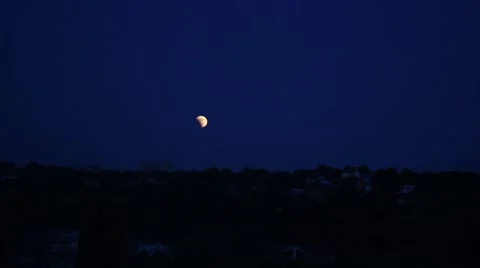 Lunar eclipse Stock-Footage 6732098