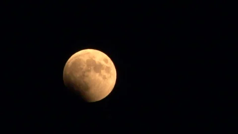 Lunar Eclipse Stock Footage 332416071
