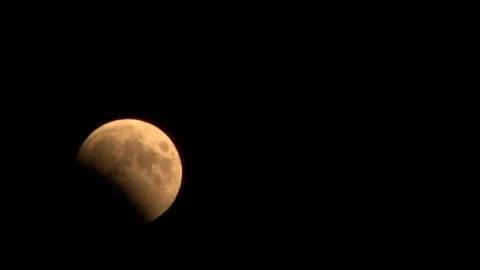 Lunar Eclipse Stock Footage 332416077