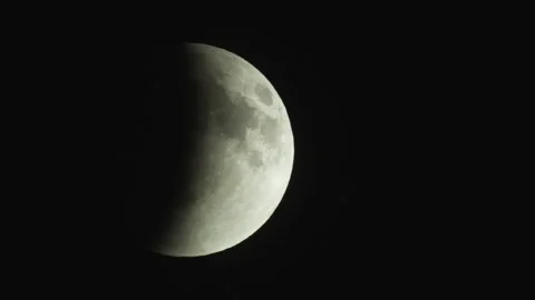 Lunar Eclipse Stock Footage 332793984